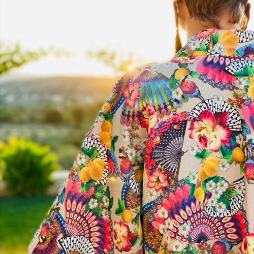  *When Life Gives You Lemons       Handmade Kimono