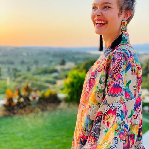  *When Life Gives You Lemons       Handmade Kimono