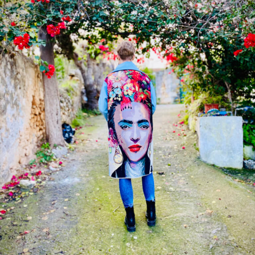 *The Frida Coat /sky blue