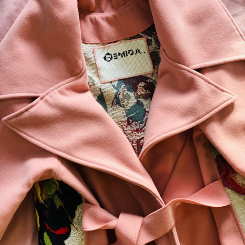 *The Frida Coat in pink