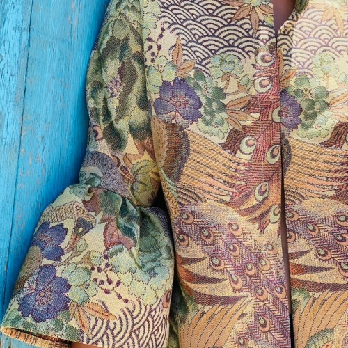 Light long jacket    * Soft Peeckock (onesize)