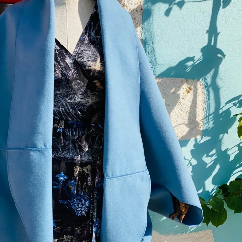 Jacket *Gaia  Sky Blue