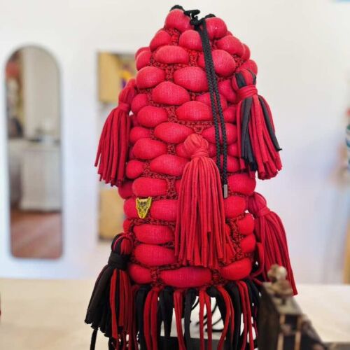 THE BACKPACK in red