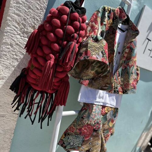 THE BACKPACK in red
