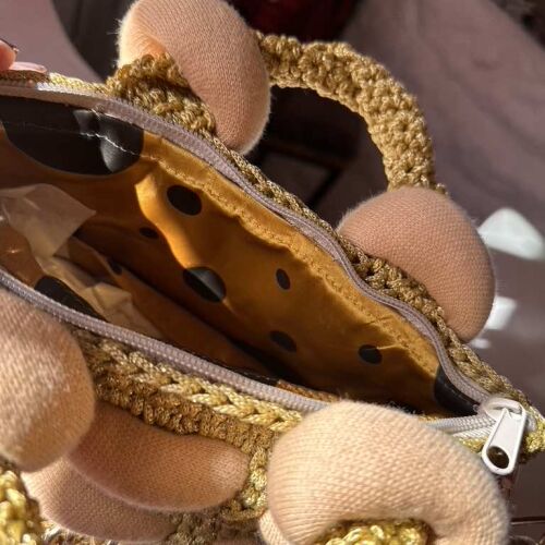 THE BAG /small in beige gold 