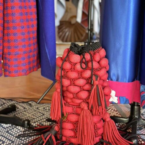 THE BACKPACK in red
